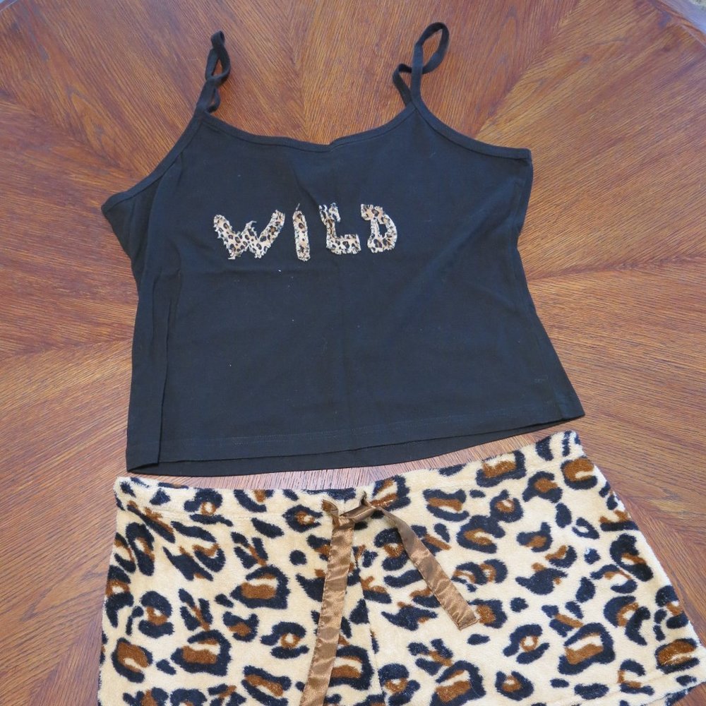Animal print sleep set XL